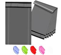 100 Strong Large Grey Mailing Postal Postage Bags 12 x 16" Packaging Mailers, Venuscello [Use in Parcel, Delivery, Shipping, Mail, Package] [Plastic Envelopes]