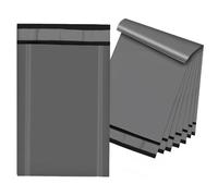 100 Strong Large Grey Mailing Postal Postage Regular Stripe Bags 12 x 16 Packaging Mailers Venuscello Use in Parcel, Delivery, Shipping, Mail, Package Plastic Envelopes