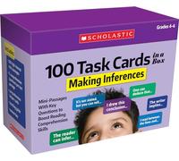 100 Task Cards in a Box - Making Inferences: Mini-passages With Key Questions to Boost Reading Comprehension Skills