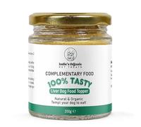 100% Tasty Liver dog food topper-Fussy Eaters-Enhance your dogs mealtime-Great for lickimats-In a 200g Glass Jar- Natural dog treats.