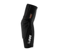 100% PROTECCIONES TERATEC Plus Elbow Guards Black-XL Elbow Pads, Adults Unisex, Black, Standard