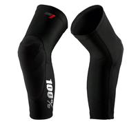 100% Teratec Knee Guards - Black / XLarge
