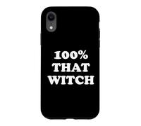 100% That Witch Costume Funny Halloween Witchy Spooky Season Case for iPhone XR