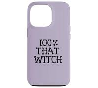 100% THAT WITCH Skeleton Bones Halloween Meme ON BACK Case for iPhone 13 Pro