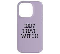 100% THAT WITCH Skeleton Bones Halloween Meme ON BACK Case for iPhone 14 Pro
