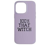 100% THAT WITCH Skeleton Bones Halloween Meme ON BACK Case for iPhone 14 Pro Max