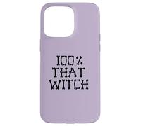 100% THAT WITCH Skeleton Bones Halloween Meme ON BACK Case for iPhone 15 Pro Max