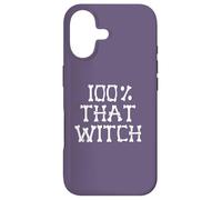 100% THAT WITCH Skeleton Bones Halloween Meme ON BACK Case for iPhone 17