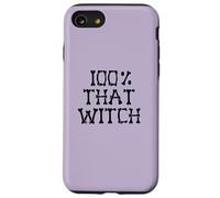 100% THAT WITCH Skeleton Bones Halloween Meme ON BACK Case for iPhone SE (2020) / 7/8