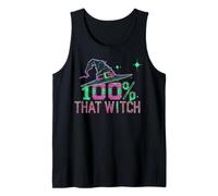 100% That Witch Techno Witchcore Womens Halloween Top Tank Top