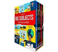 BOOKS4PEOPLE Usborne Big Subjects For Beginners 5 Books Collection Box Set (Money, Economics, Business, Politics, Philosophy)