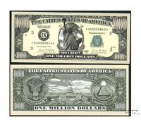 (100) Traditional Million Dollar Bill