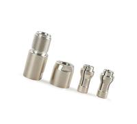 100 Type Grinder Adapter Rotary Tool Converters 3mm and 6mm Collets Carbon Steel Chucks Attachment Angle to Electric Adapter