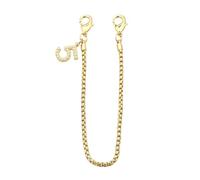 100 types of mobile phone wristbands with anti-drop metal phone chains, removable anti-theft hanging straps accessories(Style B Gold (Dinosaur))