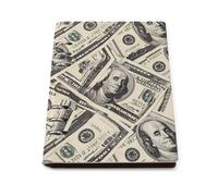 100 U.S. Dollars Refillable Notebook 6 Ring Binder Foldable Loose-Leaf Notebooks A5 Planner Book with 90 Sheets Paper
