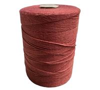 100% Unmercerized Cotton Weaving Warp Yarn Thread 8/2 | Made in America | 1640 Yards | 8 oz Total Weight | Choose Colors of Pinks/Purples/Reds/Oranges (Dark Rose 8/2)
