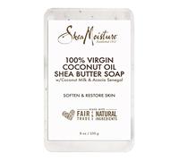 100% Virgin Coconut Oil Shea Butter Soap by Shea Moisture for Unisex - 8 oz Bar Soap