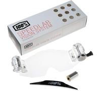 100% Vision Speedlab Vision System Roll-Off System, clear for Men
