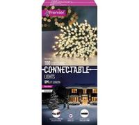 100 Warm White Connectable LED Christmas Lights Premier
