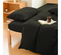 100% Washed Cotton Weighted Blanket Cover, Linen Feel Duvet Cover for Weighted Blanket 88"x104", Plain Simple Cotton Heavy Blanket Duvet Cover (Olive Green, 88"x104")