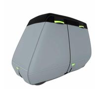 100% Waterproof 900D+600D Solution-Dyed Golf Cart Cover Universal Fit for Yamaha,Honda,Club Car,EZGO and Most Brand Golf Cart with 2 Zipper Door, Durable Storage Bag,for 2+2/4 Passenger Cart