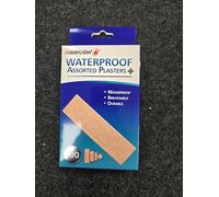 100 Waterproof Assorted Plasters Breathable and Durable First Aid Dressings