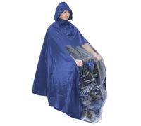 100% Waterproof Hooded All in One Poncho Rain Cover Mac for Mobility Scooter