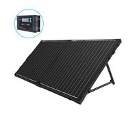 100 Watt 12 Volt Foldable Portable Solar Suitcase Monocrystalline with Waterproof Charge Controller