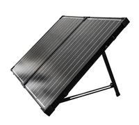100 Watt 12 Volt Monocrystalline Foldable Solar Suitcase w/o Controller