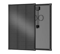 100 Watt Solar Panel,Black, 12V N-Type 16BB Monocrystalline Solar Panel with 25.2% High Efficiency, 100W PV Module, IP68 Waterproof Solar Panel for RV, Van, Marine, Trailer, Home Off Grid System