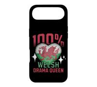100% welsh Drama Queen Funny wales Roots Flag Heart Case for iPhone Air
