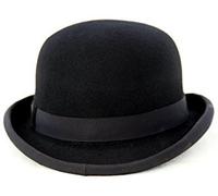 100% Wool Bowler Hat - A real design classic - Size 58cm