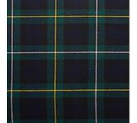 100% Wool Scottish Made To Order Tartan T Bar Cufflinks - A-C TARTANS