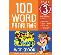 100 Word Problems : Grade 3 Math Workbook