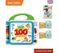 100 Words Playbook by Learning Friends - Multicolor Interactive Toy for Toddlers