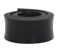 (100 x 10 x 2 cm) vidaXL Rubber Edge for Snow Plow Replacement Snow Plow Cutting Edge Black