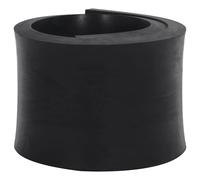 (100 x 15 x 2 cm) vidaXL Rubber Edge for Snow Plow Replacement Snow Plow Cutting Edge Black