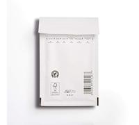 Bubble Lined Envelopes Size 1 100x165mm White (200 Pack)