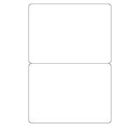 100 x 2 Labels per Sheet, A4 White Self Adhesive Address Shipping Mailing Labels, Sticky Back Printing Sticker, Laser/Inkjet Printers and Copier Size 199.6mm x 143.5mm.