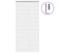 (100 x 226 cm) vidaXL Chain Door Fly Screen Chain Curtain Door Screen 90x220 cm Aluminium