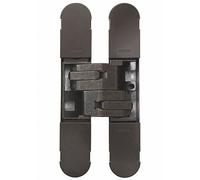 100 x 22mm Adjustable Medium Duty Concealed Hinge Brass Bronzed Internal Door
