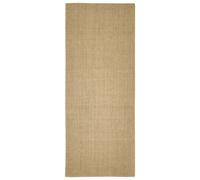 (100 x 250 cm) vidaXL Sisal Rug Scratching Mat Sisal Carpet Area Rug for Scratching Post