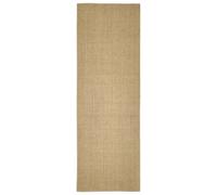 (100 x 300 cm) vidaXL Sisal Rug Scratching Mat Sisal Carpet Area Rug for Scratching Post