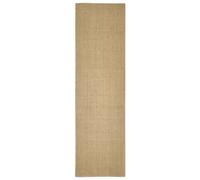 Berkfield Rug Natural Sisal 100X350 Cm