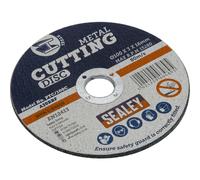 100 x 3mm Flat Metal Cutting Disc - 16mm Bore - Heavy Duty Angle Grinder Disc