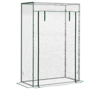 100 x 50 x 150cm Greenhouse Steel Frame PVC Cover with Roll-up Door Outdoor for Backyard