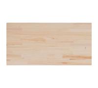 (100 x 50 x 2,5 cm/ 1 pcs) vidaXL Table Tops Replacement Dining Table Top Rectangular Solid Wood Pine