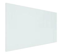 (100 x 60 cm (L x W)) vidaXL Fireplace Glass Plate Rectangular Spark Protection Plate Multi Sizes