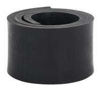 (100 x 8 x 1 cm) vidaXL Rubber Edge for Snow Plow Replacement Snow Plow Cutting Edge Black