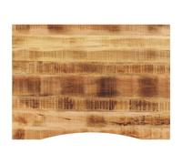 (100 x 80 x 2.5 cm) vidaXL Desk Top Replacement Dining Table Top Rectangular Solid Wood Acacia
